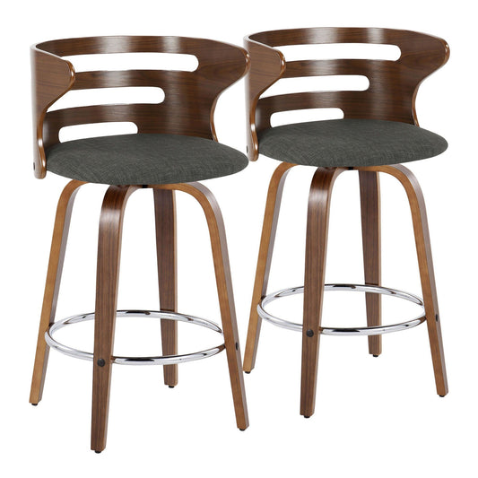Majestic Office Furniture 26" Fixed-Height Counter Stool - Set of 2