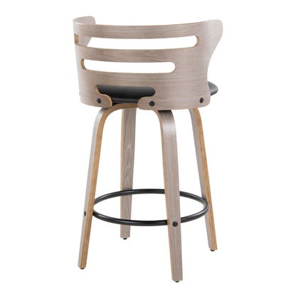 Majestic Office Furniture 26" Fixed-Height Counter Stool - Set of 2