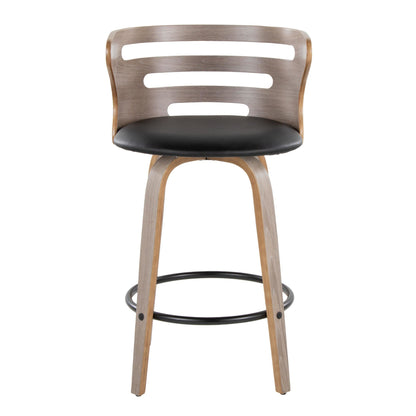 Majestic Office Furniture 26" Fixed-Height Counter Stool - Set of 2