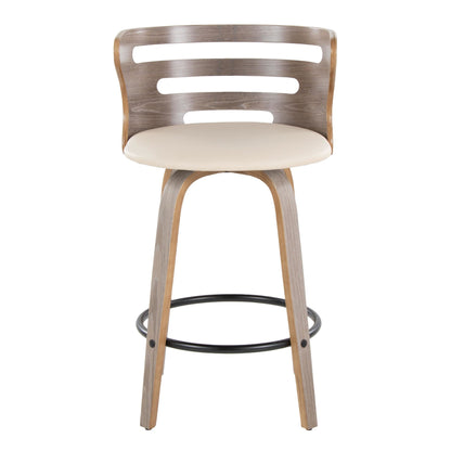 Majestic Office Furniture 26" Fixed-Height Counter Stool - Set of 2