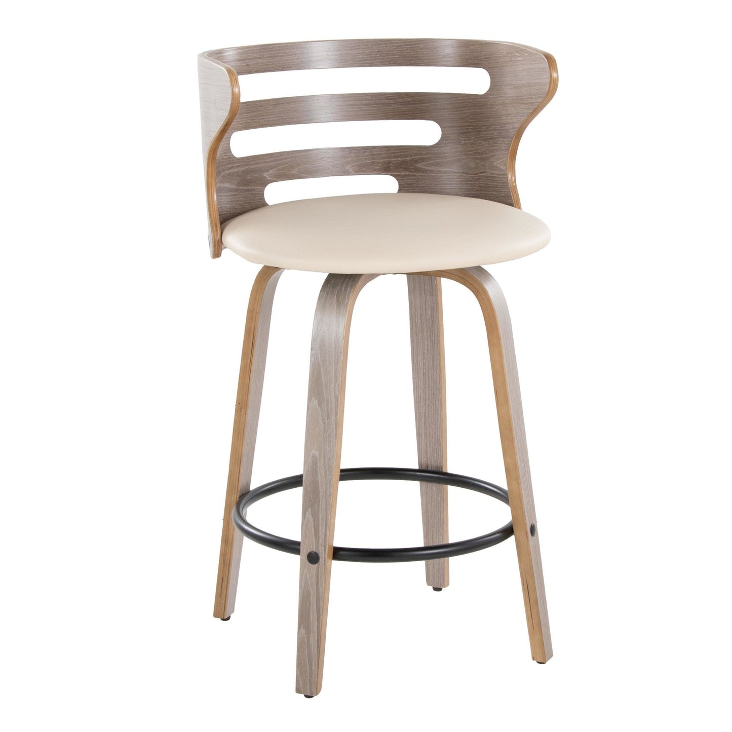 Majestic Office Furniture 26" Fixed-Height Counter Stool - Set of 2