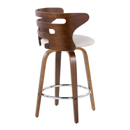 Majestic Office Furniture 26" Fixed-Height Counter Stool - Set of 2