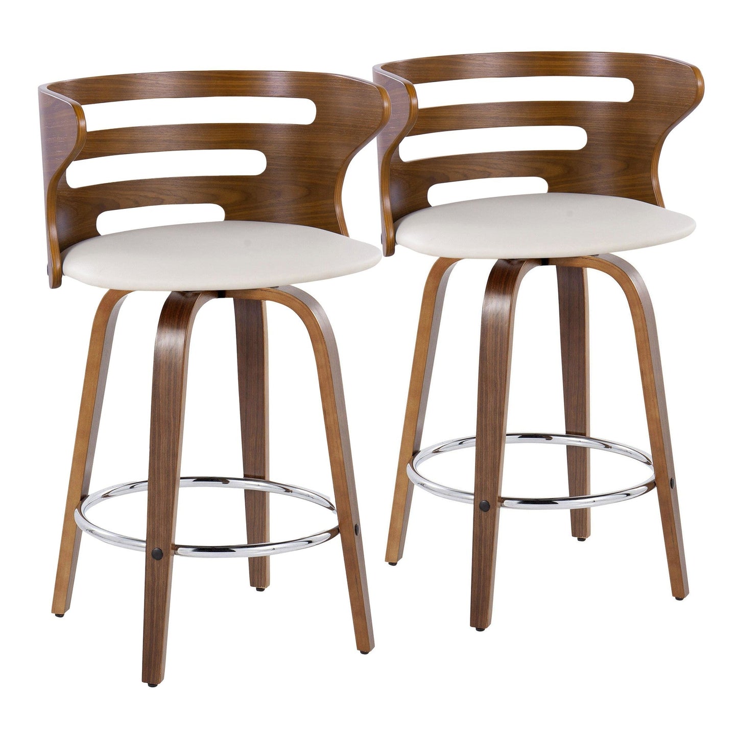 Majestic Office Furniture 26" Fixed-Height Counter Stool - Set of 2