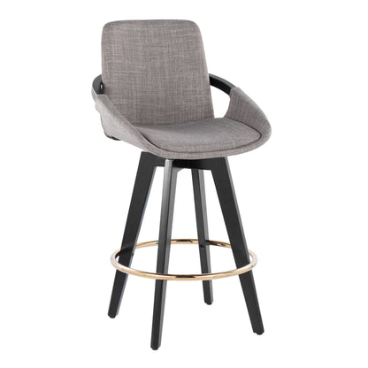 Majestic Office Furniture 26" Fixed-Height Counter Stool - Set of 2