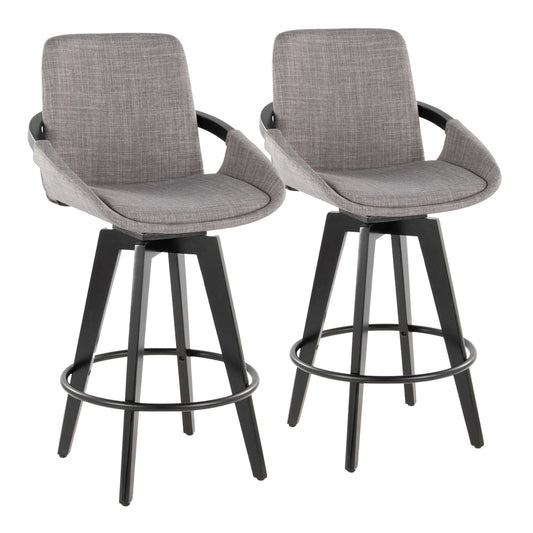 Majestic Office Furniture 26" Fixed-Height Counter Stool - Set of 2