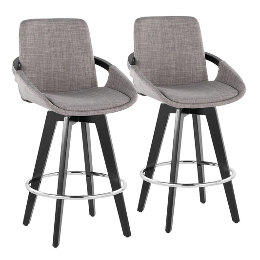Majestic Office Furniture 26" Fixed-Height Counter Stool - Set of 2