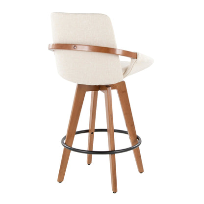 Majestic Office Furniture 26" Fixed-Height Counter Stool