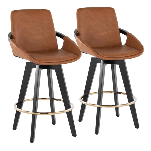 Majestic Office Furniture 26" Fixed-Height Counter Stool - Set of 2