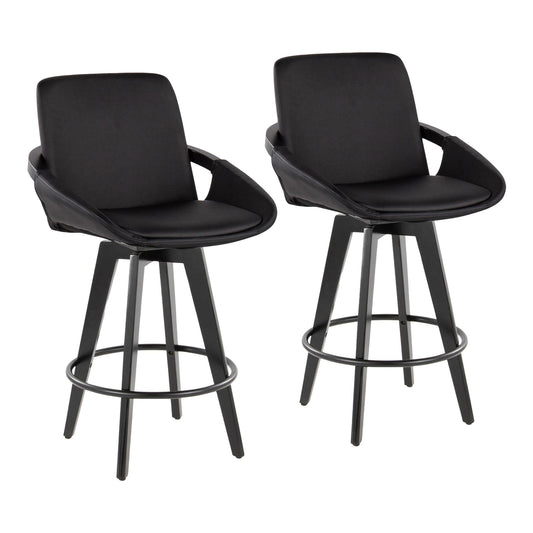 Majestic Office Furniture 26" Fixed-Height Counter Stool - Set of 2