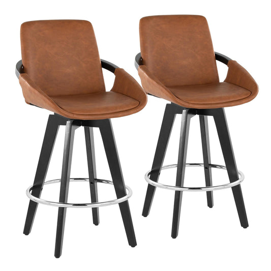 Majestic Office Furniture 26" Fixed-Height Counter Stool - Set of 2