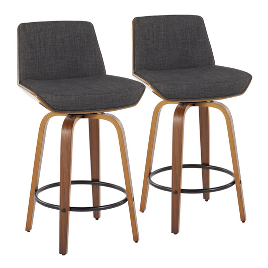 Majestic Office Furniture 26" Fixed-Height Counter Stool - Set of 2
