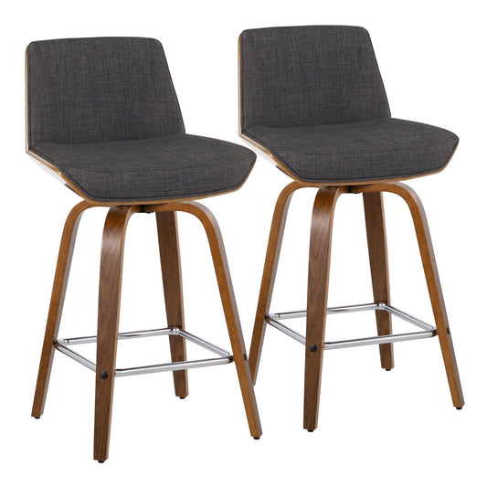 Majestic Office Furniture 26" Fixed-Height Counter Stool - Set of 2