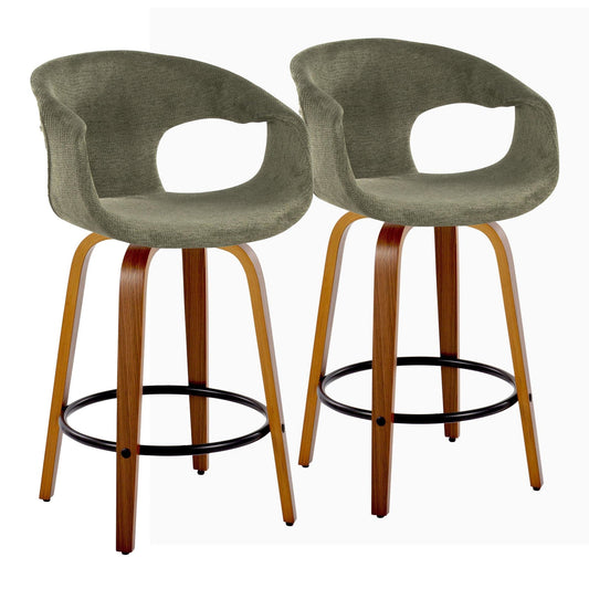 Majestic Office Furniture 26" Fixed-Height Counter Stool - Set of 2