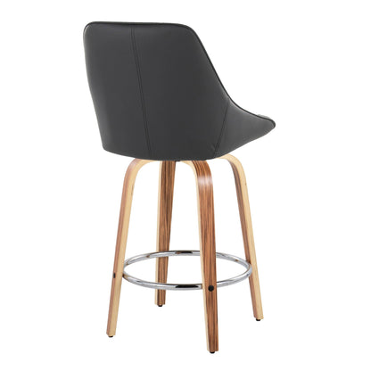 Majestic Office Furniture 26" Fixed-Height Counter Stool - Set of 2