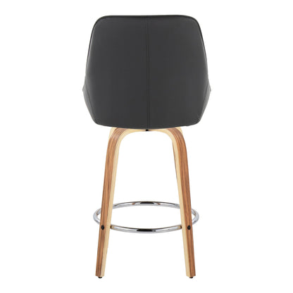 Majestic Office Furniture 26" Fixed-Height Counter Stool - Set of 2