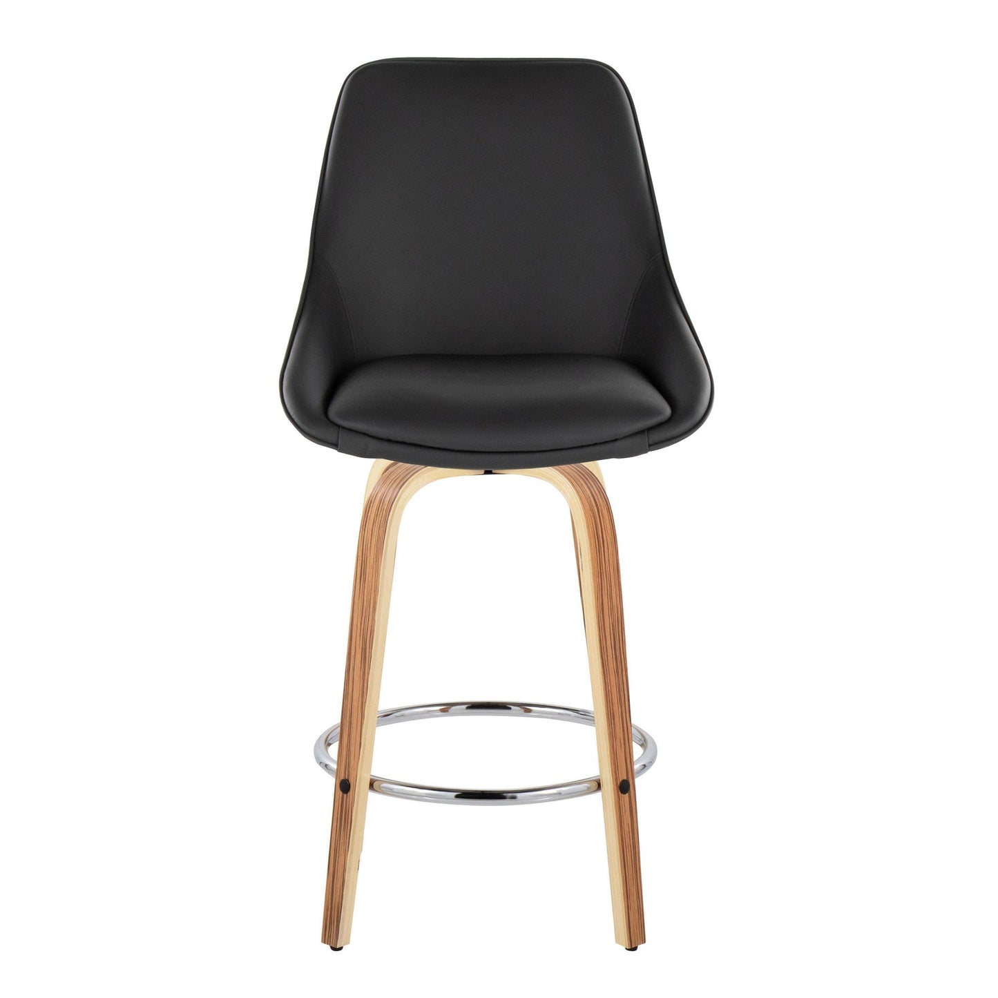 Majestic Office Furniture 26" Fixed-Height Counter Stool - Set of 2