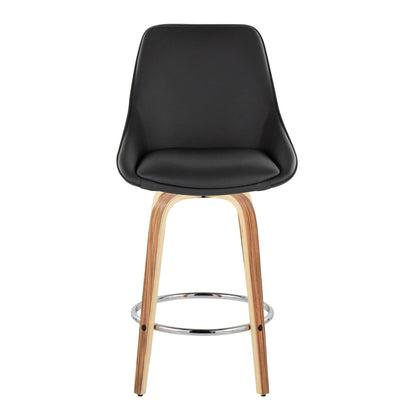 Majestic Office Furniture 26" Fixed-Height Counter Stool - Set of 2