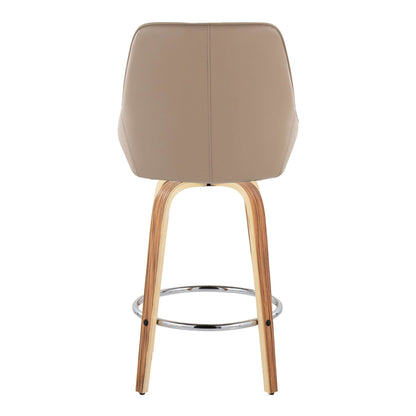 Majestic Office Furniture 26" Fixed-Height Counter Stool - Set of 2