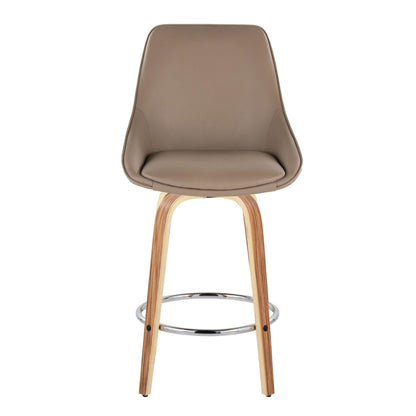 Majestic Office Furniture 26" Fixed-Height Counter Stool - Set of 2