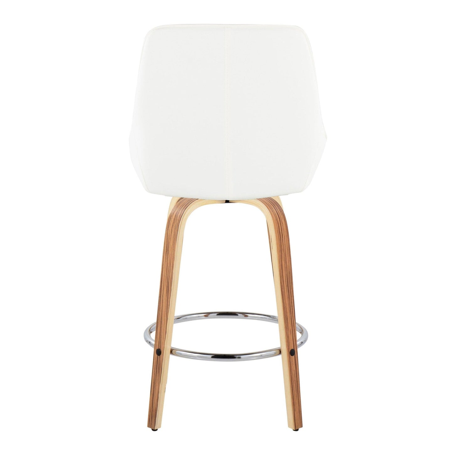 Majestic Office Furniture 26" Fixed-Height Counter Stool - Set of 2