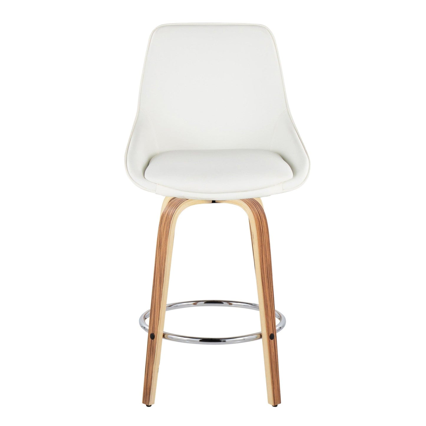 Majestic Office Furniture 26" Fixed-Height Counter Stool - Set of 2