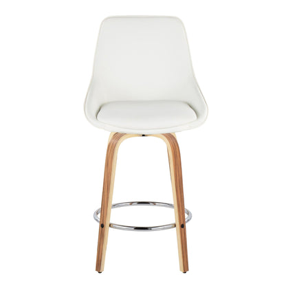 Majestic Office Furniture 26" Fixed-Height Counter Stool - Set of 2