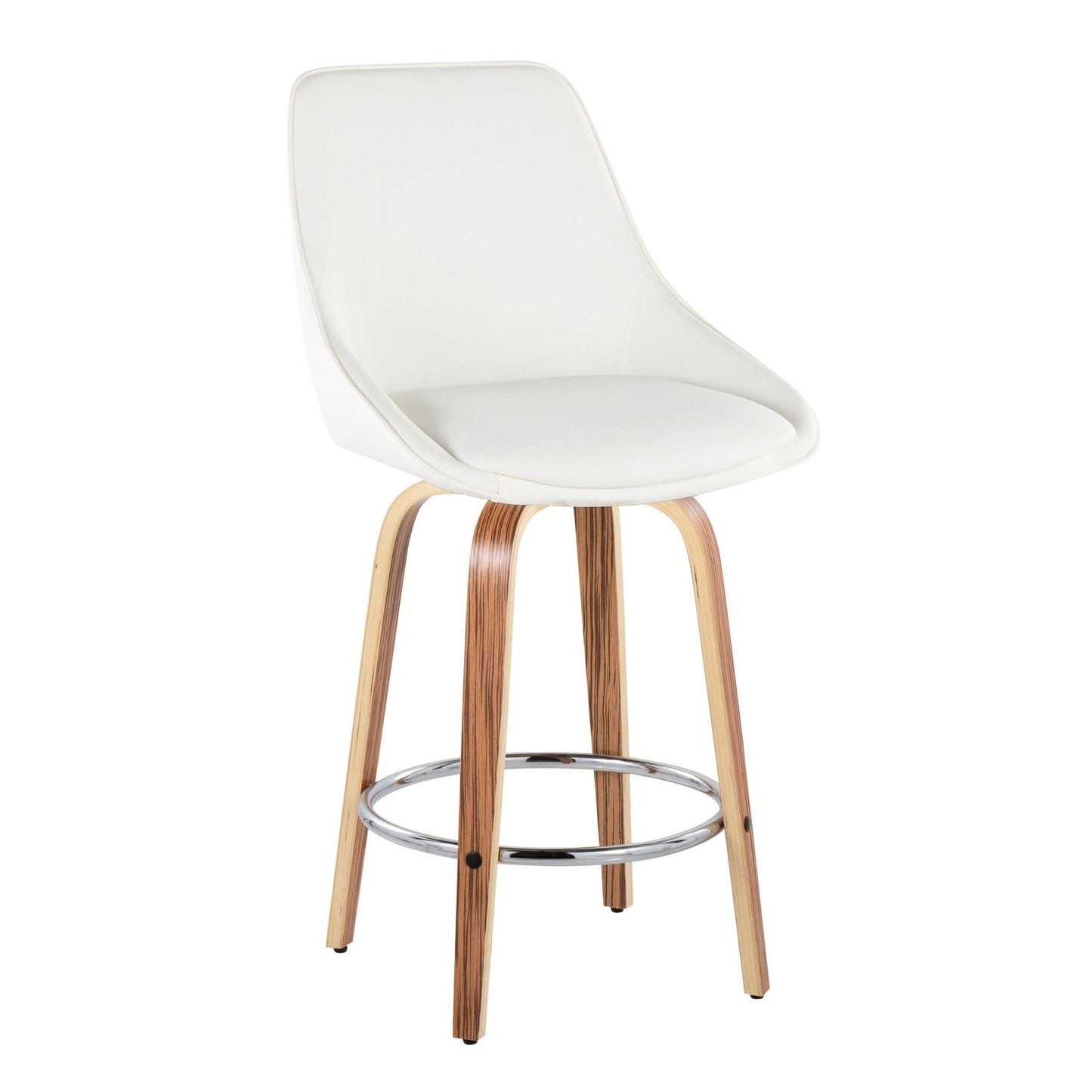 Majestic Office Furniture 26" Fixed-Height Counter Stool - Set of 2