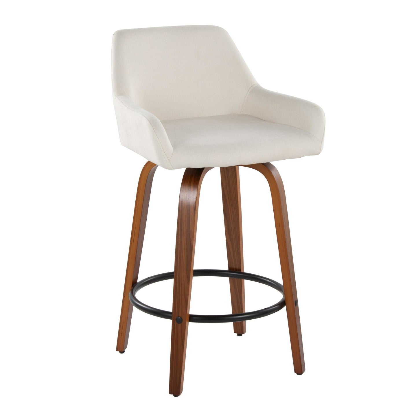 Majestic Office Furniture 26" Fixed-Height Counter Stool - Set of 2