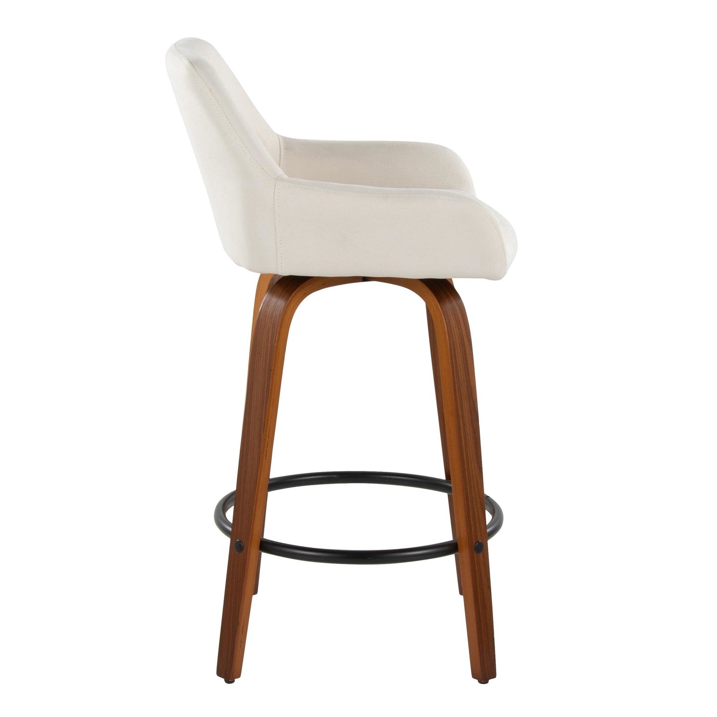 Majestic Office Furniture 26" Fixed-Height Counter Stool - Set of 2