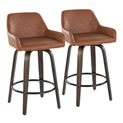 Majestic Office Furniture 26" Fixed-Height Counter Stool - Set of 2