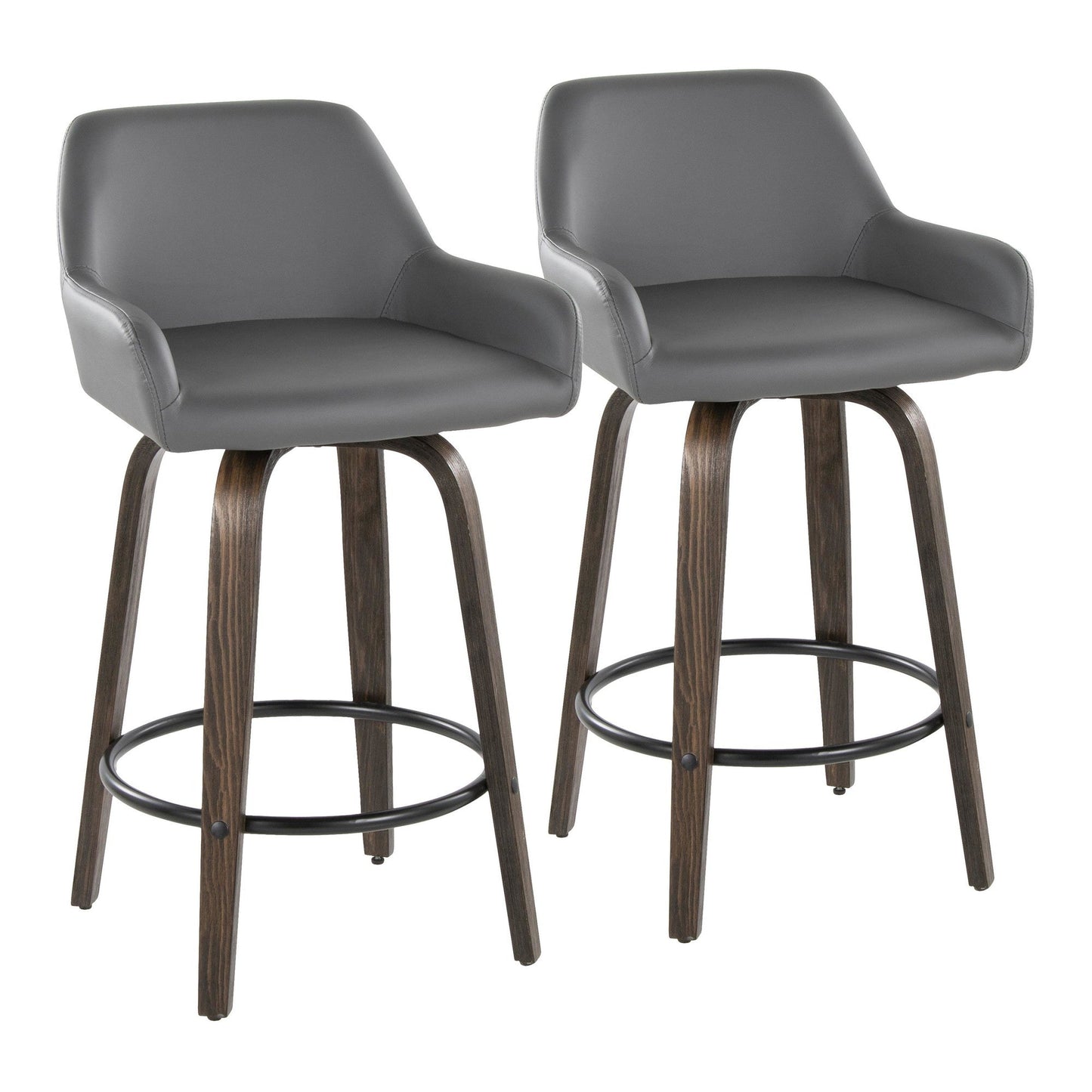 Majestic Office Furniture 26" Fixed-Height Counter Stool - Set of 2