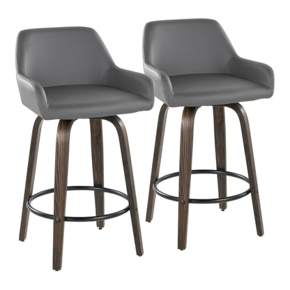 Majestic Office Furniture 26" Fixed-Height Counter Stool - Set of 2