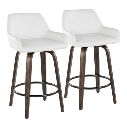 Majestic Office Furniture 26" Fixed-Height Counter Stool - Set of 2