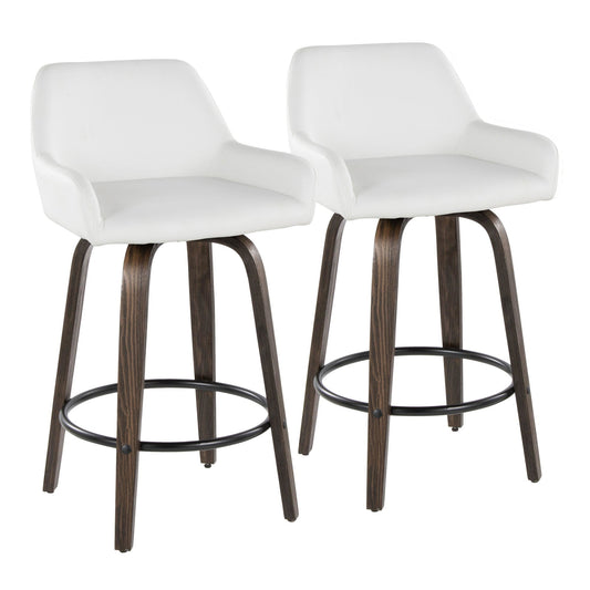 Majestic Office Furniture 26" Fixed-Height Counter Stool - Set of 2