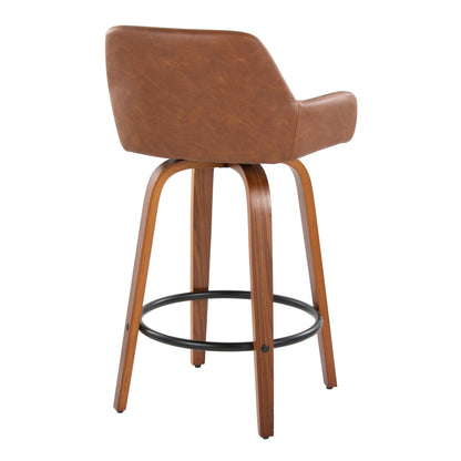 Majestic Office Furniture 26" Fixed-Height Counter Stool - Set of 2