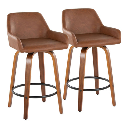 Majestic Office Furniture 26" Fixed-Height Counter Stool - Set of 2