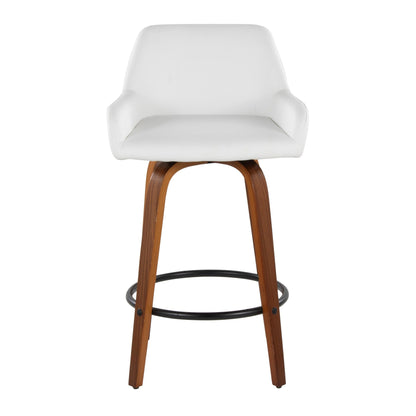Majestic Office Furniture 26" Fixed-Height Counter Stool - Set of 2