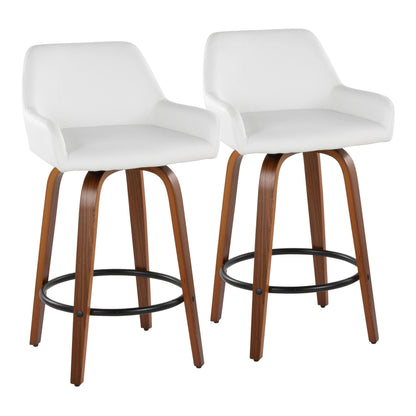 Majestic Office Furniture 26" Fixed-Height Counter Stool - Set of 2