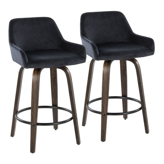 Majestic Office Furniture 26" Fixed-Height Counter Stool - Set of 2