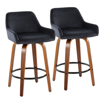 Majestic Office Furniture 26" Fixed-Height Counter Stool - Set of 2