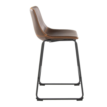 Majestic Office Furniture 26" Fixed-Height Counter Stool