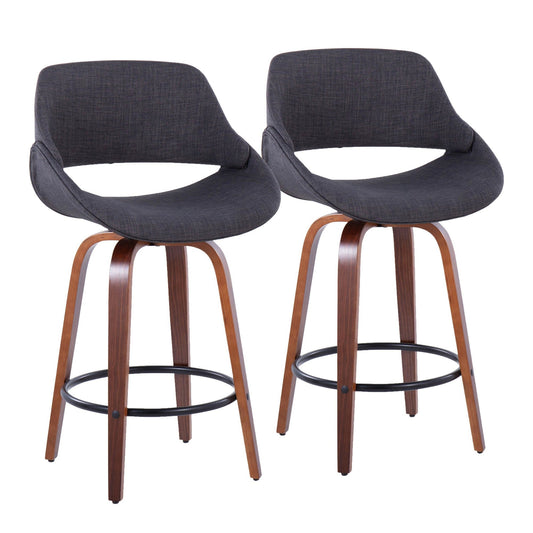 Majestic Office Furniture 26" Fixed-Height Counter Stool - Set of 2