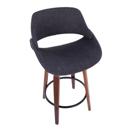 Majestic Office Furniture 26" Fixed-Height Counter Stool - Set of 2