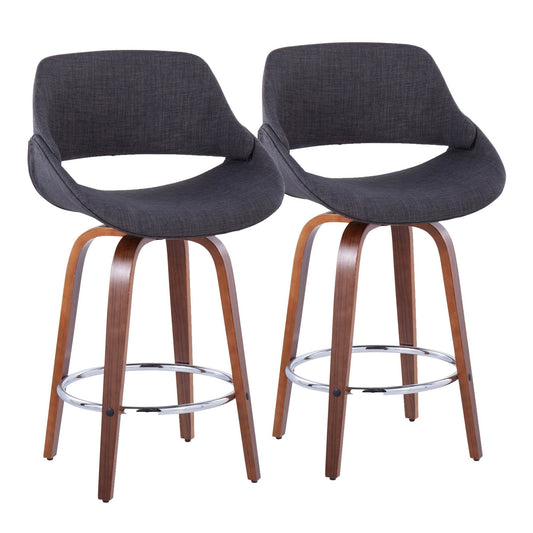 Majestic Office Furniture 26" Fixed-Height Counter Stool - Set of 2