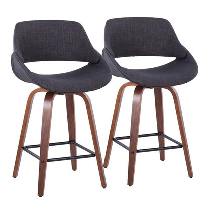 Majestic Office Furniture 26" Fixed-Height Counter Stool - Set of 2