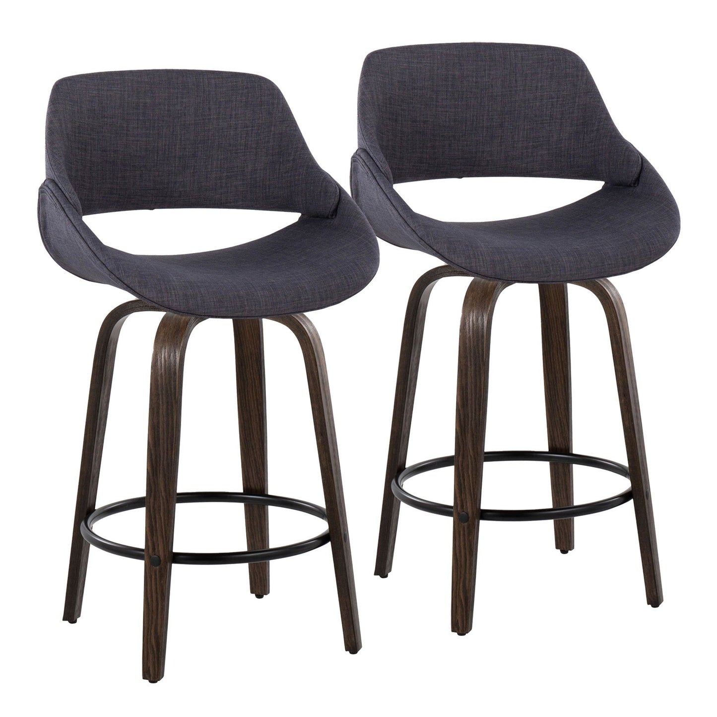Majestic Office Furniture 26" Fixed-Height Counter Stool - Set of 2