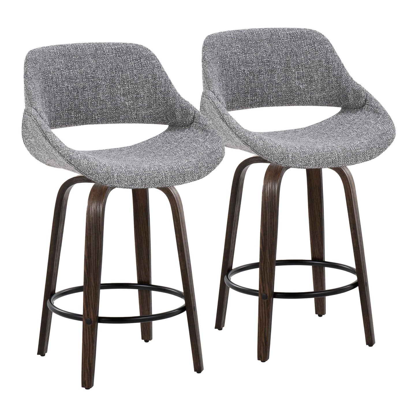 Majestic Office Furniture 26" Fixed-Height Counter Stool - Set of 2