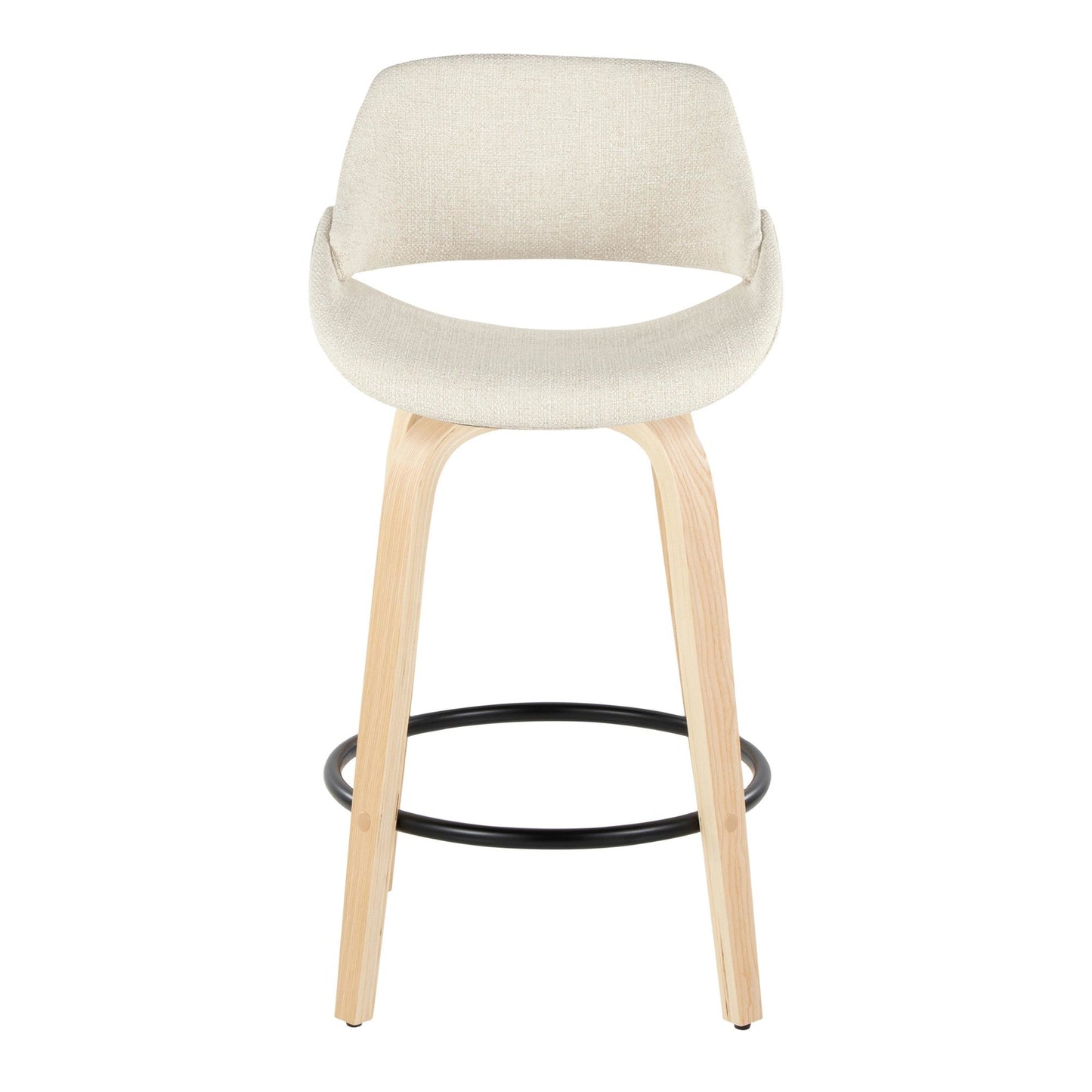 Majestic Office Furniture 26" Fixed-Height Counter Stool - Set of 2