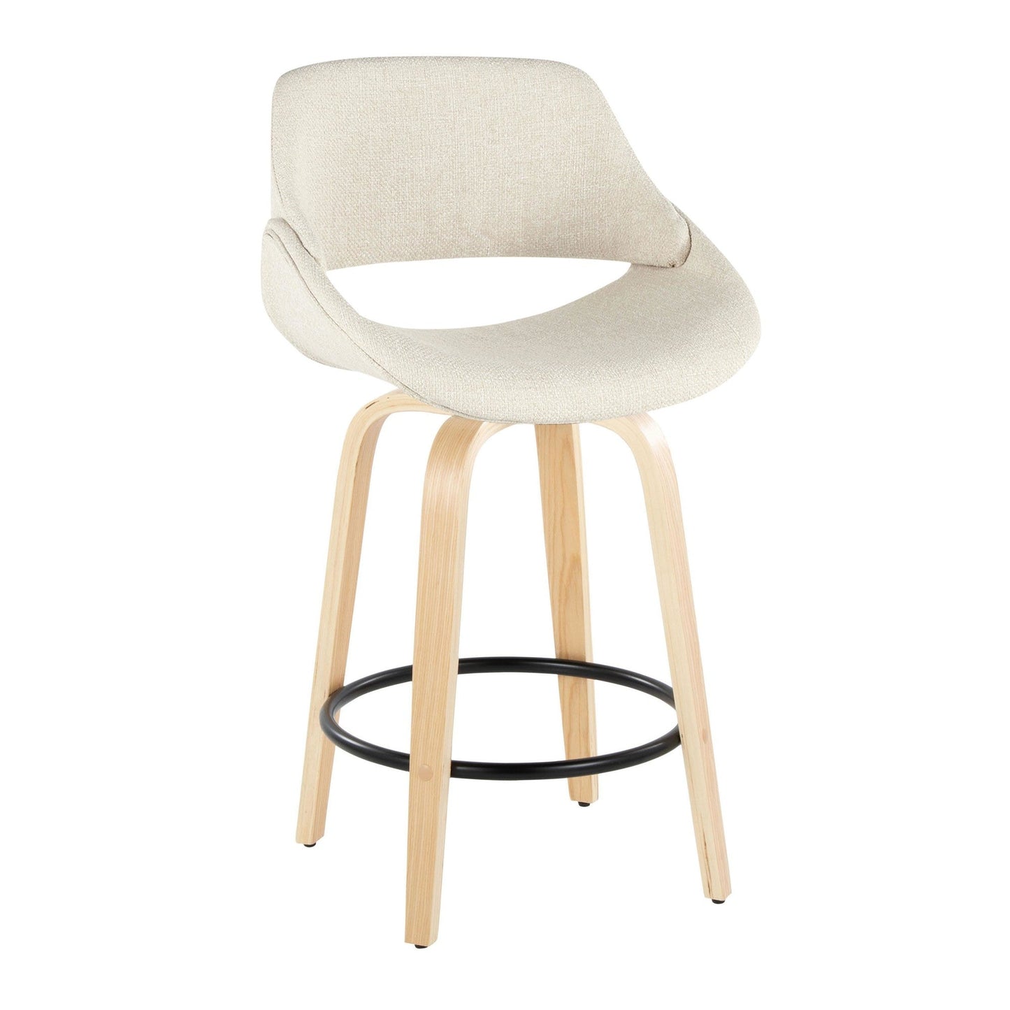 Majestic Office Furniture 26" Fixed-Height Counter Stool - Set of 2