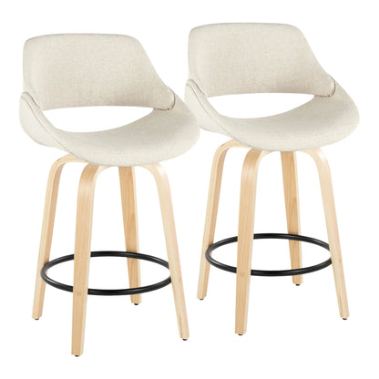 Majestic Office Furniture 26" Fixed-Height Counter Stool - Set of 2